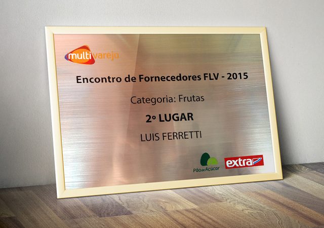 L.A. Ferretti é a segunda melhor do Brasil em frutas