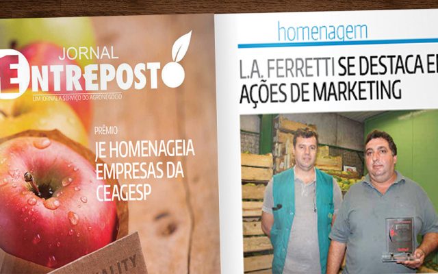 Quality Premium: L.A Ferretti recebe homenagem do Jornal Entreposto