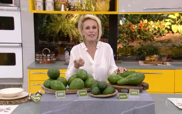 Programa Mais Você (Globo): Abacate é a fruta da vez no Brasil