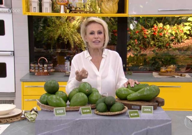 Programa Mais Você (Globo): Abacate é a fruta da vez no Brasil