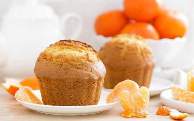 Muffin de tangerina