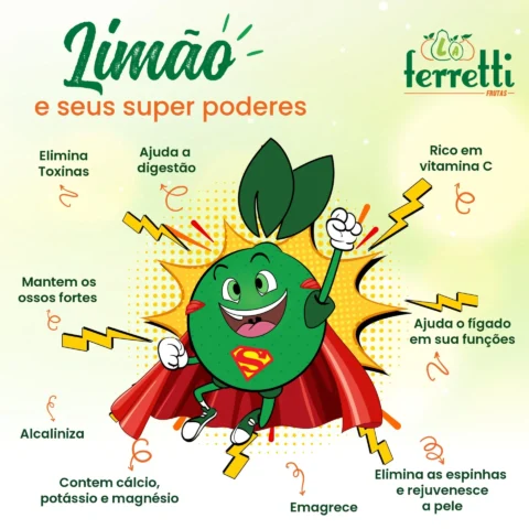 Descubra os superpoderes do limão!