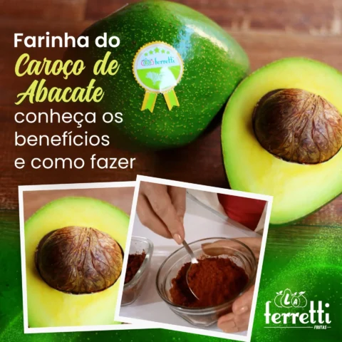 Farinha do Caroço de Abacate