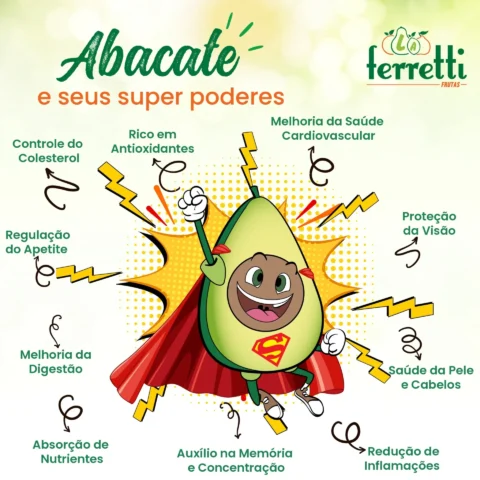 Descubra os superpoderes do abacate e muito mais!