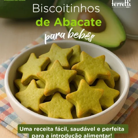 Biscoitinhos de Abacate para Bebês