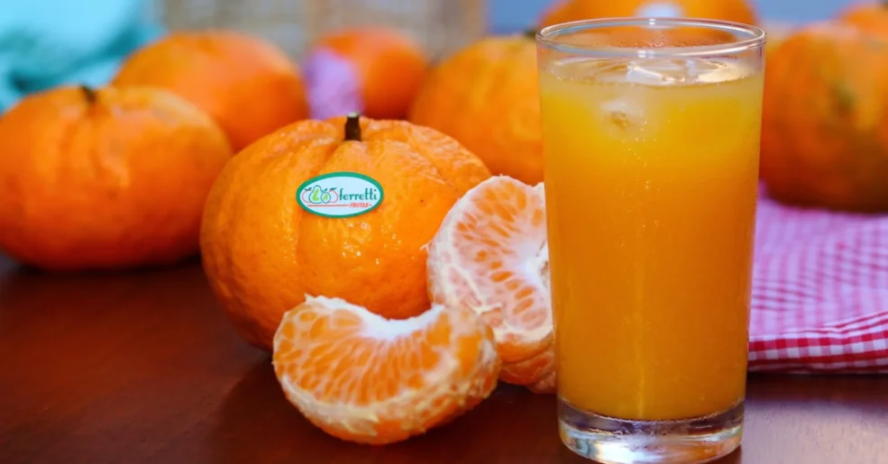 Suco Refrescante de Tangerina