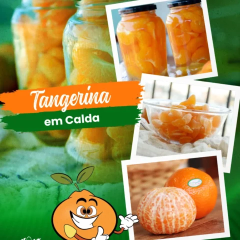 Receita de Tangerina em calda