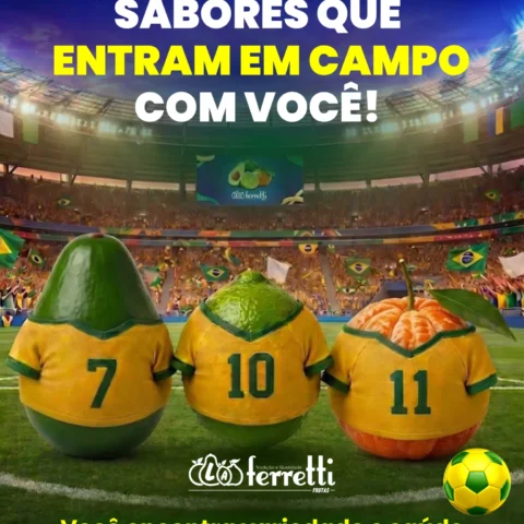 Sabores que entram em campo com você!