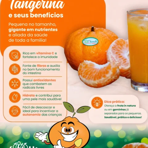 Tangerina e seus benefícos