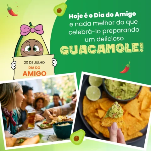 Hoje é o Dia do Amigo!