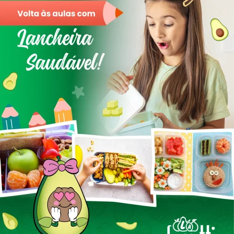 Volta às aulas com lancheira saudável!