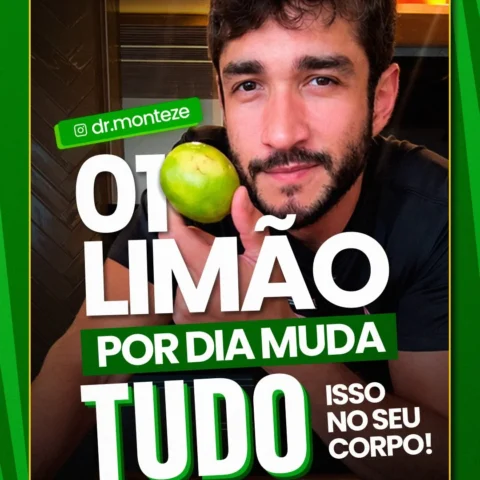 1 limão por dia muda TUDO isso no seu corpo!